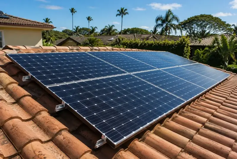 Installation de panneaux solaires à Dommartin